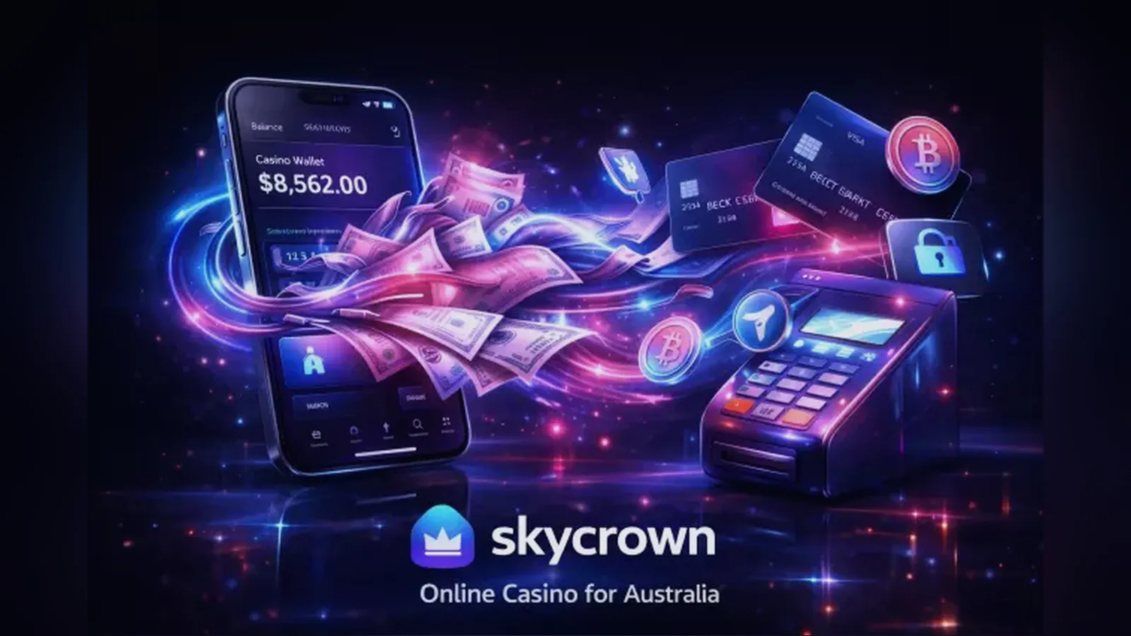 Paying in and getting paid out at Skycrown